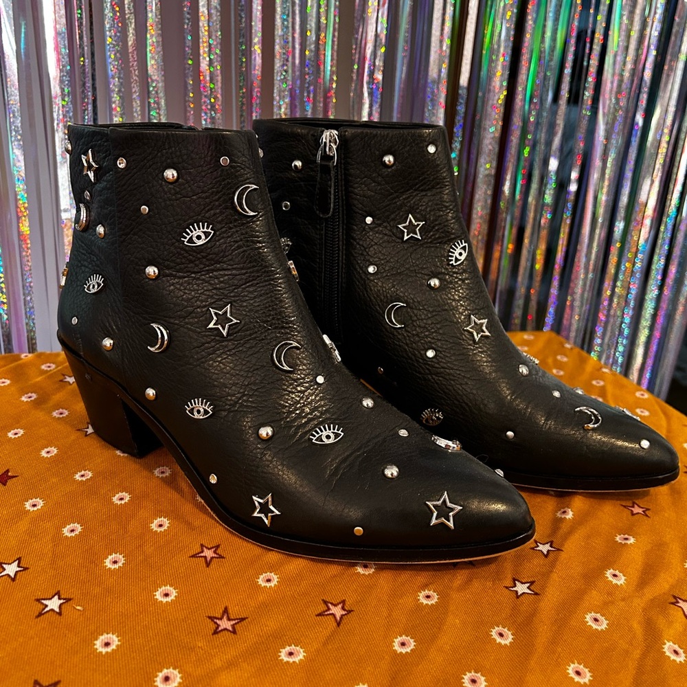 Rebecca Minkoff Celestial Moon and Star Booties